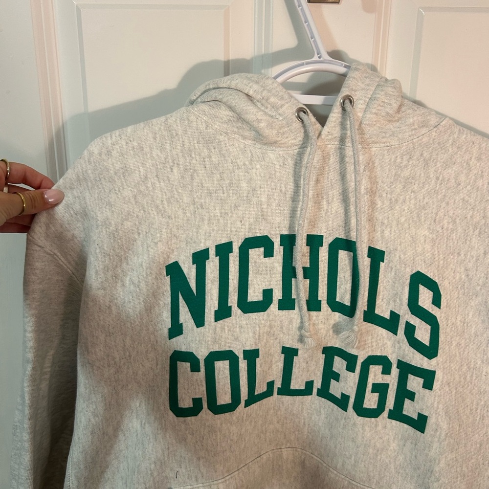Nichols College Champion Reverse-weave Hoodie